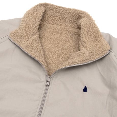 JACKET / DRIP EMB NYLON BOA REVERSIBLE