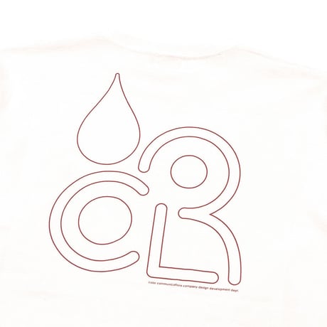 LONG SLEEVE T-SHIRT / DRIP EMB CLR