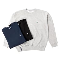 CREW SWEAT / DRIP EMB LETTER