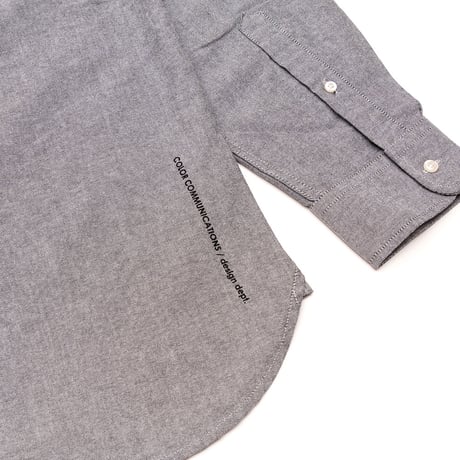 LONG SLEEVE SHIRT / DRIP EMB OXFORD
