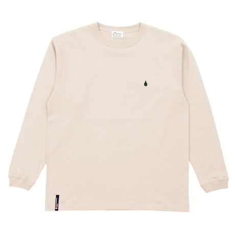 LONG SLEEVE T-SHIRT / DRIP EMB CLR