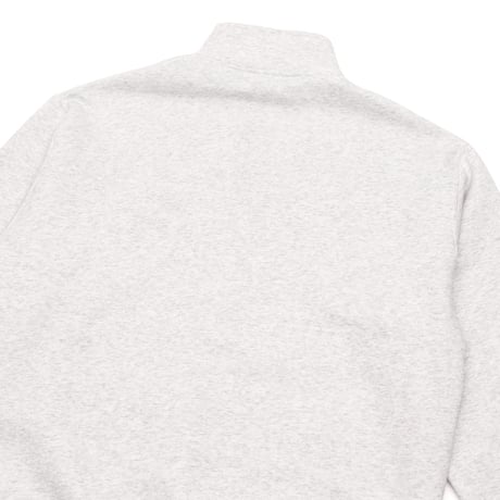 1/4 ZIP CREW SWEAT / WAWA OWL EMB LETTER