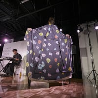 「タイルの小路」振袖　中野和奏作