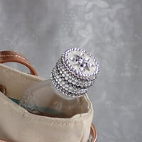 Moroccan style　White　ペットボトルキャップデコ