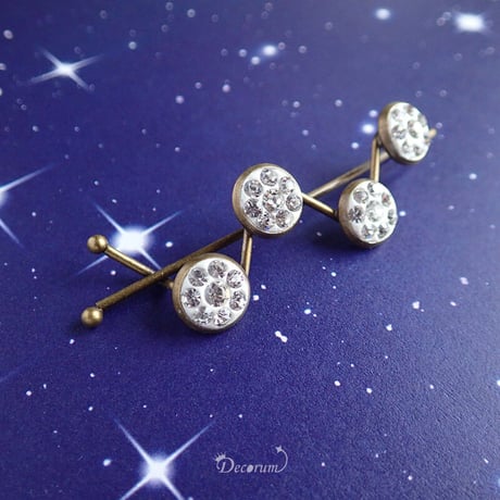 Orion star　星座ヘアピン　ヘアーアクセサリー