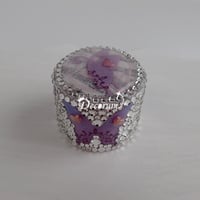Butterfly  Heartペットボトルデコキャップ