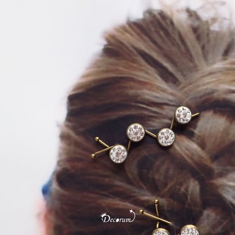 Orion star　星座ヘアピン　ヘアーアクセサリー