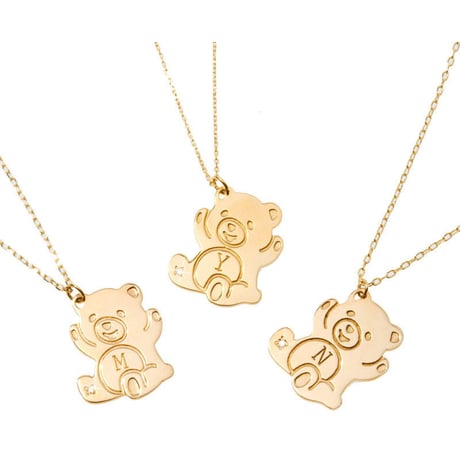 Promise Bear｜K10ﾀﾞｲﾔﾓﾝﾄﾞｲﾆｼｬﾙﾈｯｸﾚｽ