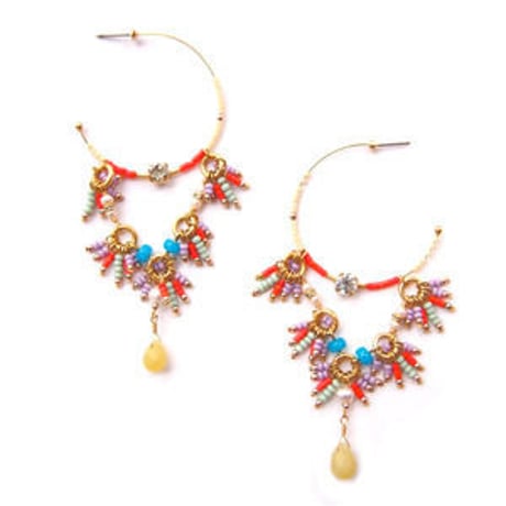 Stone & Bead |  ﾋﾟｱｽ/RED