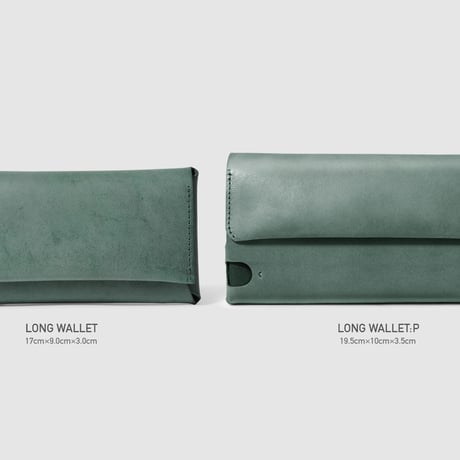 多彩な長財布　LONG WALLET:P / ICE WHITE