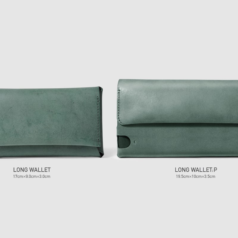 多彩な長財布 LONG WALLET:P / ICE WHITE | fabrik