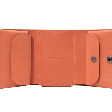 しっかり入ってコンパクトな財布　TRI-FOLD WALLET / BRICK RED