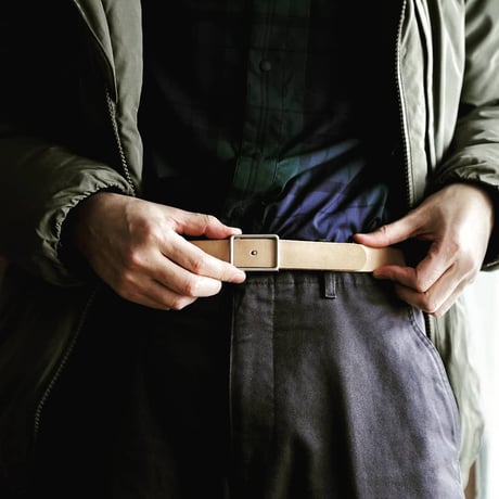 ベルト　BUCKLExBELT / NATURAL