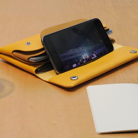 多彩な長財布　LONG WALLET:P / BLACK