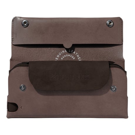 多彩な長財布　LONG WALLET:P / CHOCOLATE