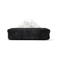 サイズフリーのティッシュカバー TISSUE BOX COVER / BLACK