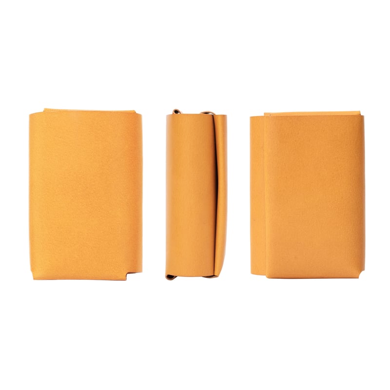 FABRIK ファブリック ポケット財布 MINI コンパクト財布 キャメル ポケット財布 MINI / CAMEL | fabrik