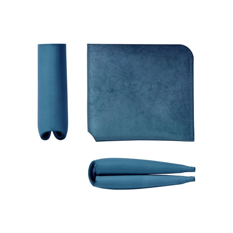コインケースが取り外せる財布　BI-FOLD WALLET & [FLIP] / BLUE