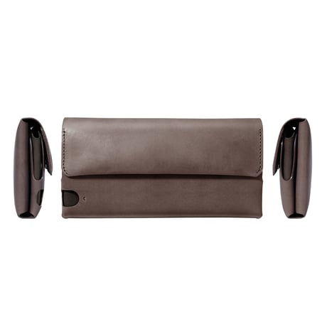 多彩な長財布　LONG WALLET:P / CHOCOLATE
