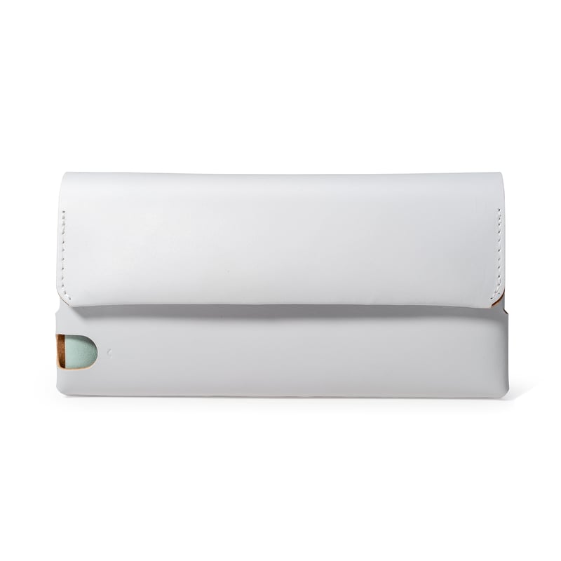 多彩な長財布 LONG WALLET:P / ICE WHITE | fabrik