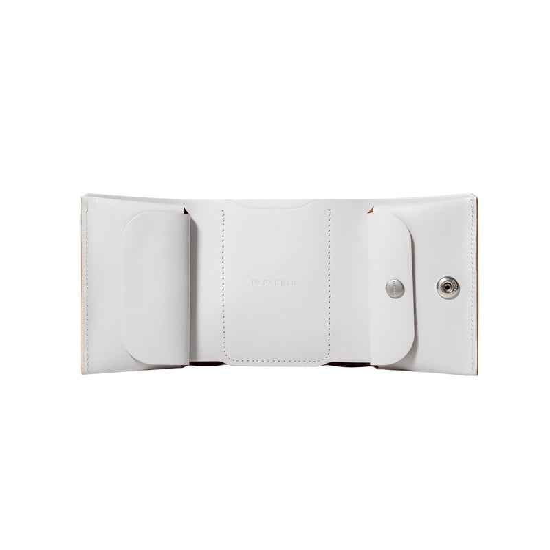 しっかり入ってコンパクトな財布 TRI-FOLD WALLET / ICE WHITE | f