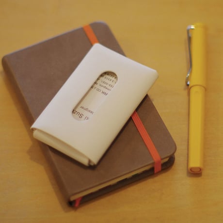 カードケース“10/20”　CARD CASE 10-20 / FABRIK TURQUOISE