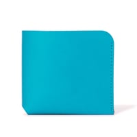 コインケースが取り外せる財布　BI-FOLD WALLET & [FLIP] / FABRIK TURQUOISE
