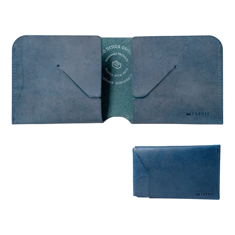 コインケースが取り外せる財布 BI-FOLD WALLET & [FLIP] / BLUE |