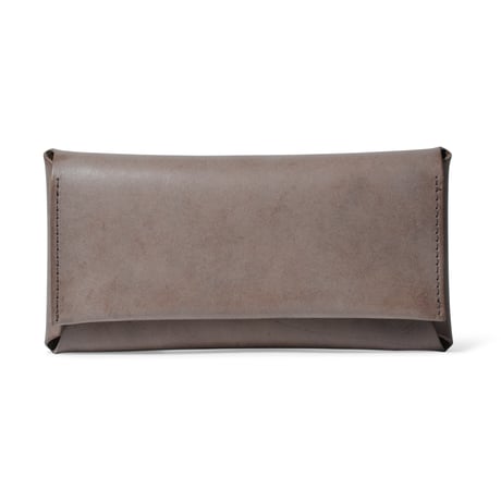 コンパクト設計の長財布　LONG WALLET / CHOCOLATE
