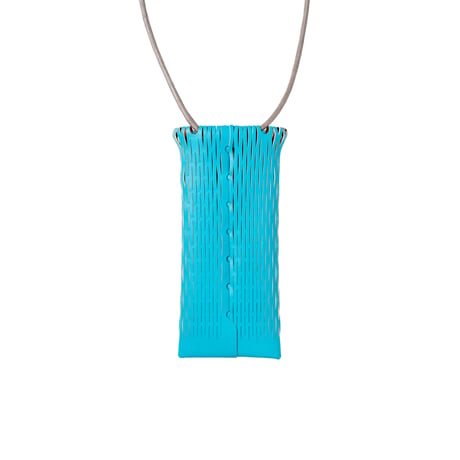 フィットするポーチ　MESH / FABRIK TURQUOISE