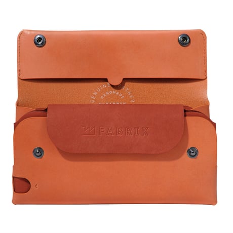 多彩な長財布　LONG WALLET:P / BRICK RED