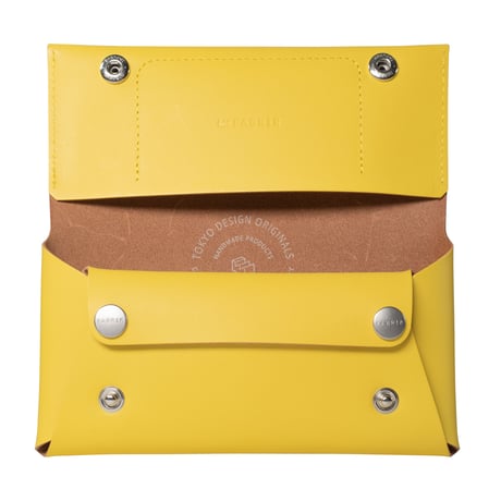 コンパクト設計の長財布　LONG WALLET / LEMON