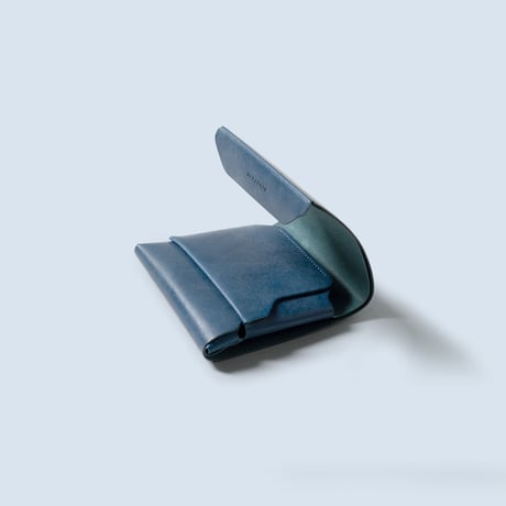 ミニマム＋αの財布　METRO / BLUE