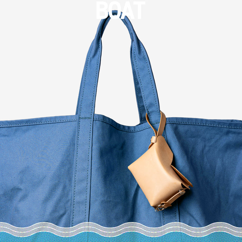 ストラップチャームケース BOAT / FABRIK TURQUOISE | fabrik