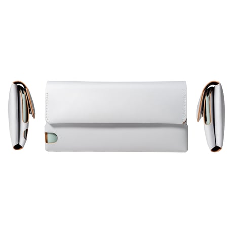 多彩な長財布　LONG WALLET:P / ICE WHITE