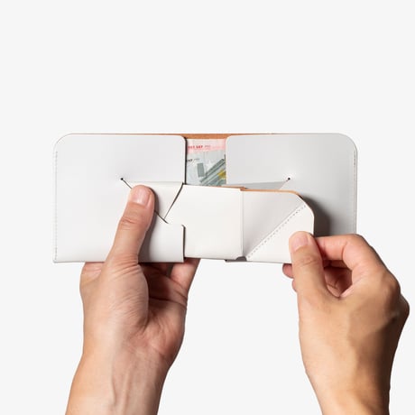 コインケースが取り外せる財布　BI-FOLD WALLET & [FLIP] / BLUE
