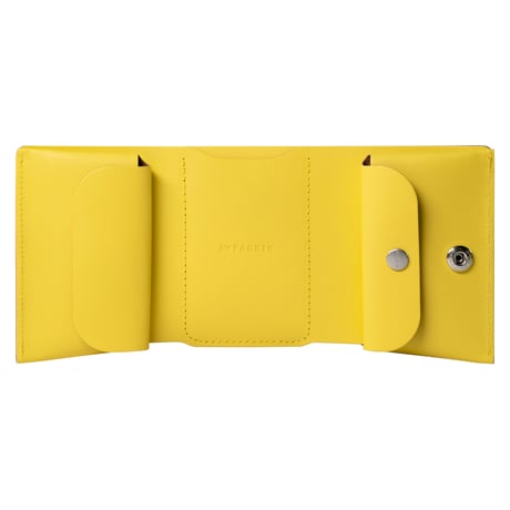 しっかり入ってコンパクトな財布　TRI-FOLD WALLET / LEMON