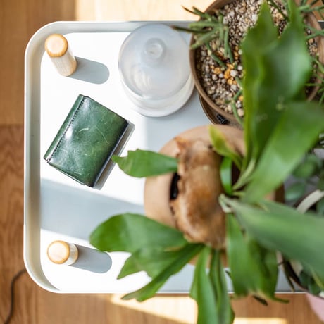 しっかり入ってコンパクトな財布　TRI-FOLD WALLET / DARK GREEN