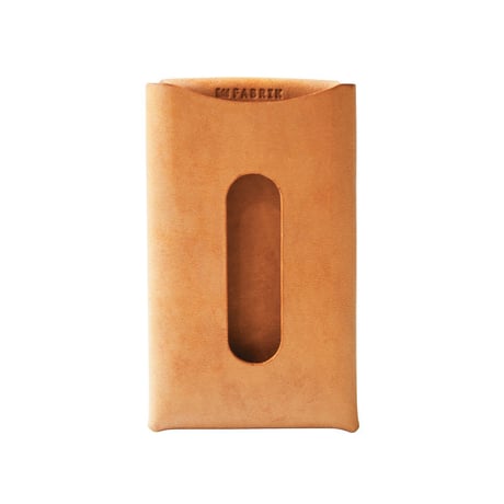 カードも入るキーケース　KEY CASE & CARD / CAMEL