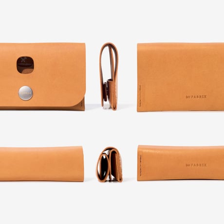 選べるスタイル　3WAY MINI WALLET /  CHOCOLATE