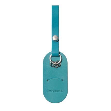 アイコニックなキーホルダー　KEY HOLDER / FABRIK TURQUOISE