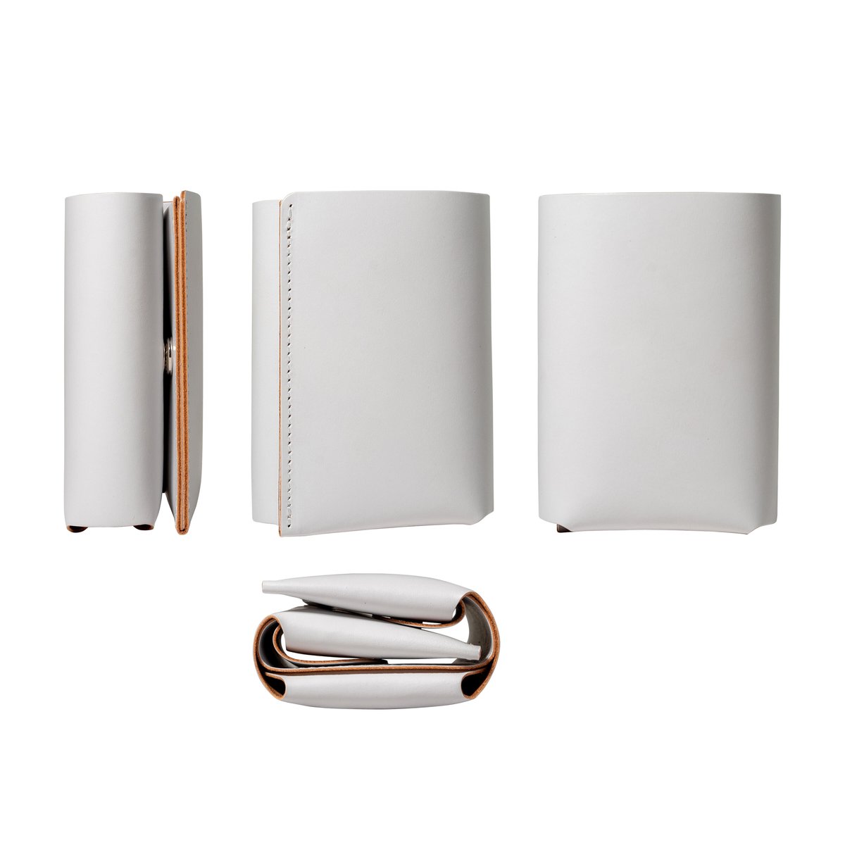 しっかり入ってコンパクトな財布 TRI-FOLD WALLET / ICE WHITE | f