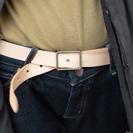 ベルト　BUCKLExBELT / NATURAL