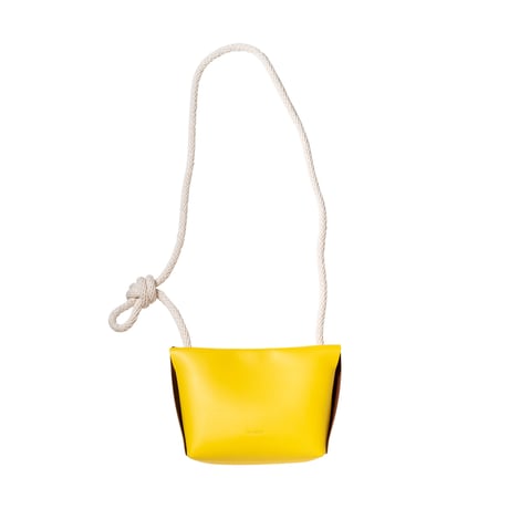 ロープのポーチ　ROPE / YELLOW