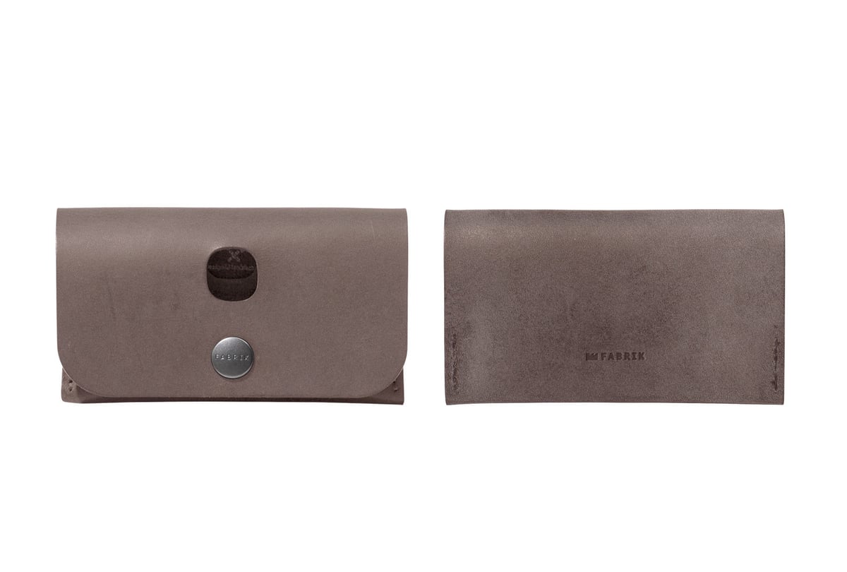 財布・ケース・小物入れ fabrik TRI-FOLD WALLET CHOCOLATE 選べるスタイル 3WAY MINI WALLET / CHOCOLATE | fabrik