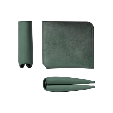 コインケースが取り外せる財布　BI-FOLD WALLET & [FLIP] / DARK GREEN