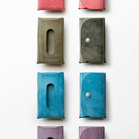 カードも入るキーケース　KEY CASE & CARD / OLIVE