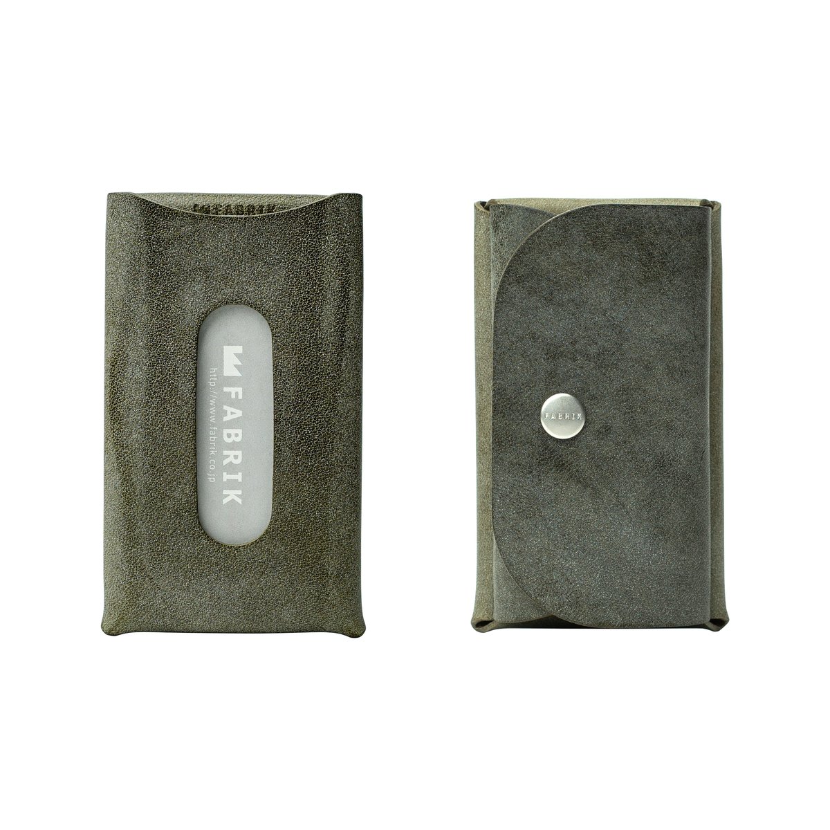 カードも入るキーケース KEY CASE & CARD / OLIVE | fabrik