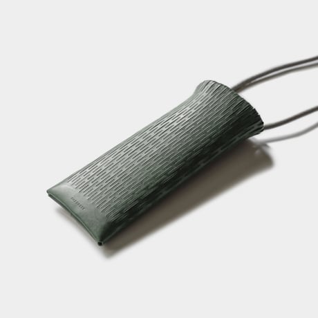 フィットするポーチ　MESH / DARK GREEN