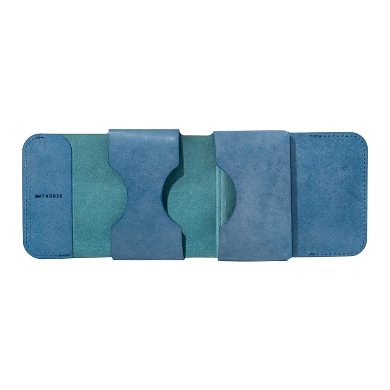 ポケット財布 MINI / FABRIK TURQUOISE | fabrik